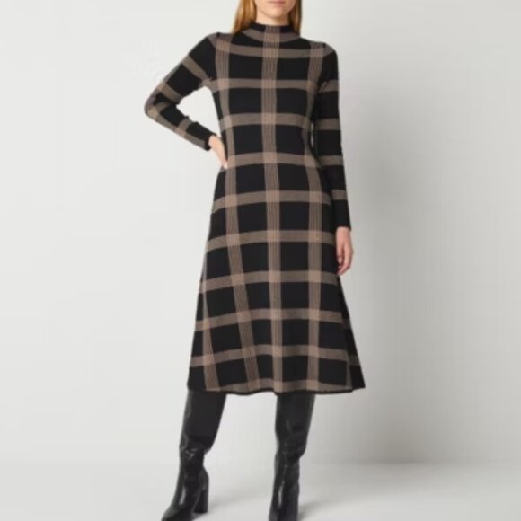 DANNY AND NICOLE SWEATER DRESS SIZE XL - Picture 1 of 8